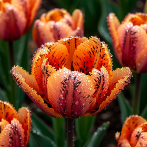 Тюльпан Литл Джем купить по цене от 199р. в интернет-магазине «Посадика» с доставкой почтой в в Нефтеюганске и по всей России – [изображение №1].