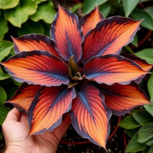 Хоста Голден Аура купить по цене от 384р. в интернет-магазине «Посадика» с доставкой почтой в в Нефтеюганске и по всей России – [изображение №1].