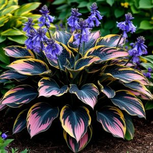 Хоста Пайн Эхо купить по цене от 699р. в интернет-магазине «Посадика» с доставкой почтой в в Нефтеюганске и по всей России – [изображение №1].